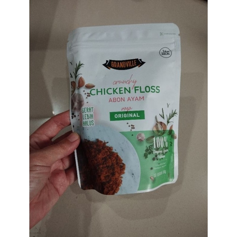 

Grandville Abon Ayam Original 100 gram abon mpasi bayi anak