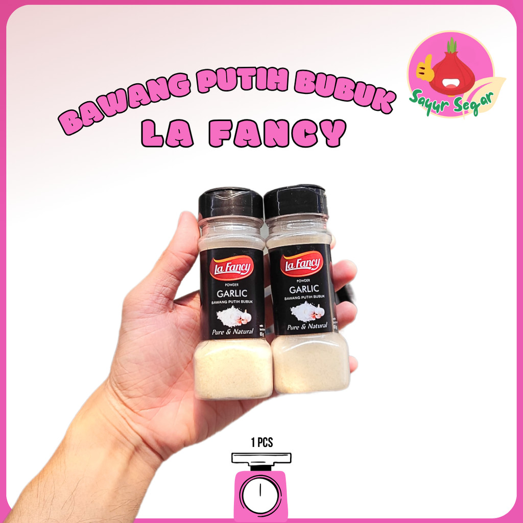 

Sayur Segar - Bawah Putih Bubuk La Fancy Botol / Garlic Powderer