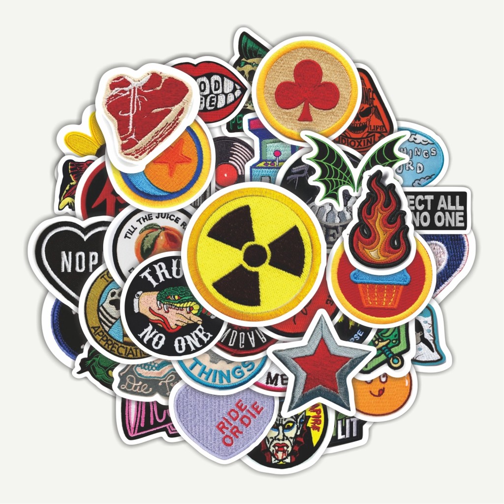 

Sticker Pack Stiker Patch V5 | Sticker TUMBLR | Stiker LAPTOP KOPER HELM