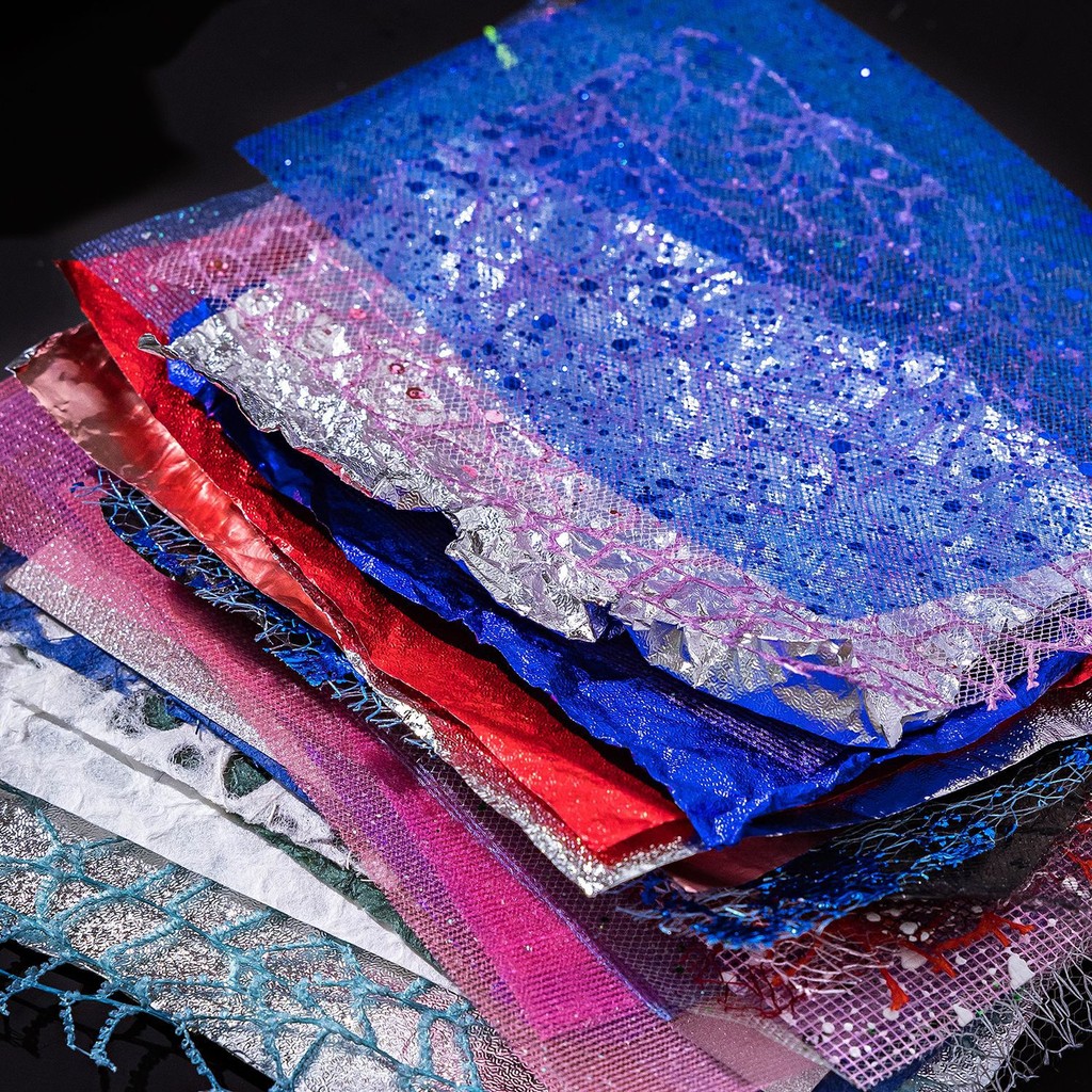 

22 pcs netting theme material paper Decorative Scrapbooking Diary Album Background paper Planner Craft Supplies