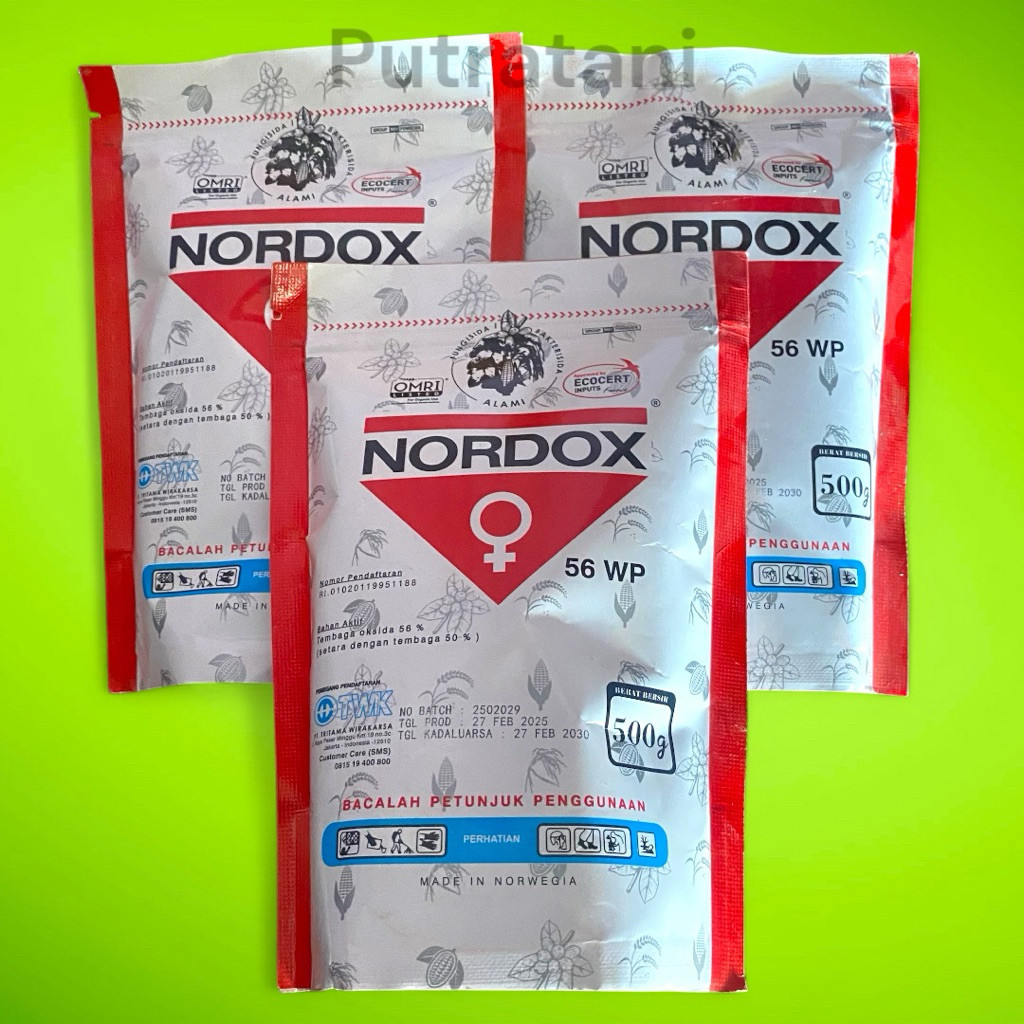 Fungisida Nordox 56 WP 500 gr - Fungisida/ Bakterisida Alami