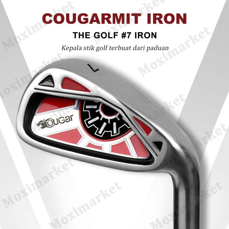 NEW NEW DEALS TONGKAT GOLF KARBON COUGAR GOLF IRON 7 STIK GOLF PRIA WANITA PENGEMUDI PEMULA/STIK