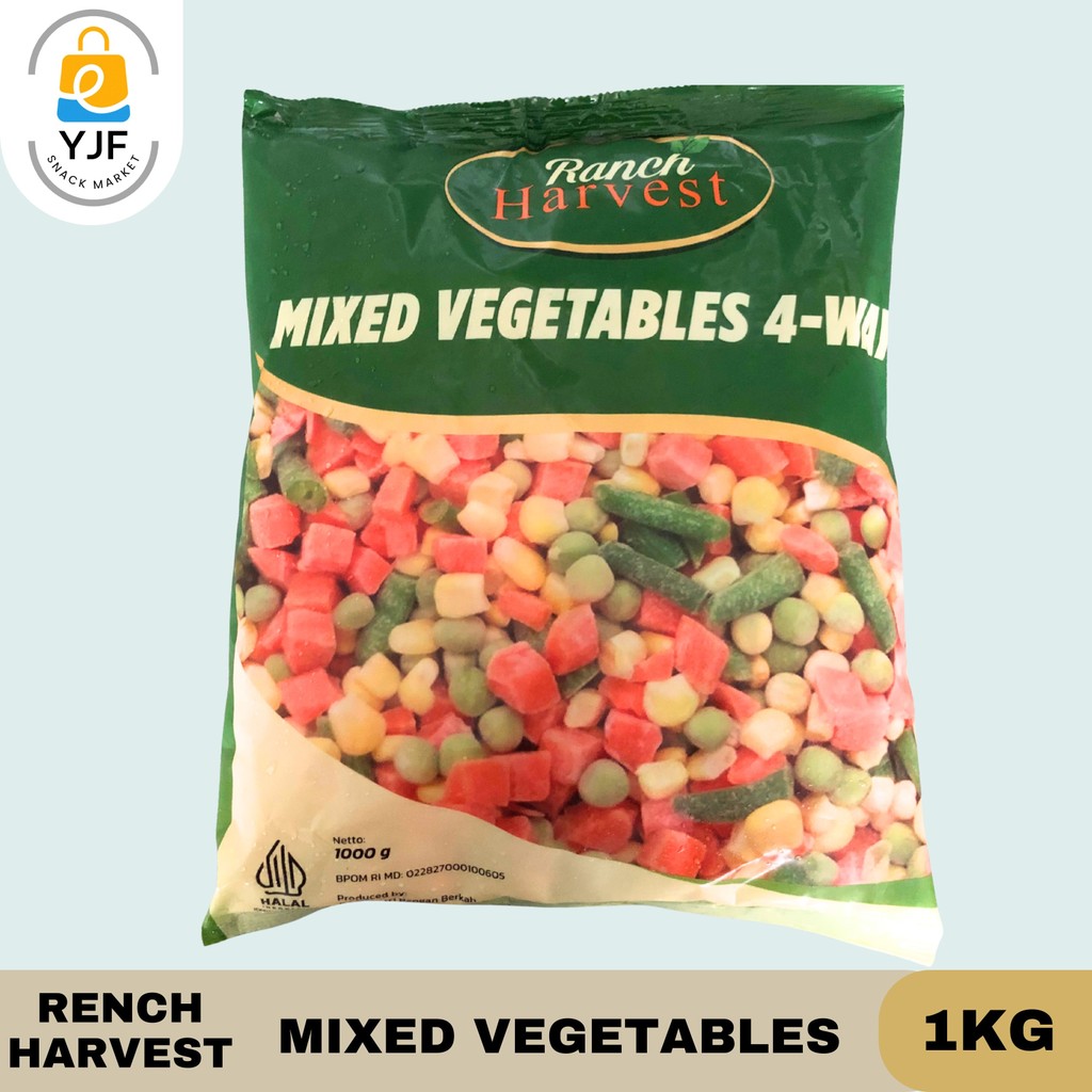 

Ranch Harvest Mix Vegetable 1kg / 4 Macam Sayur