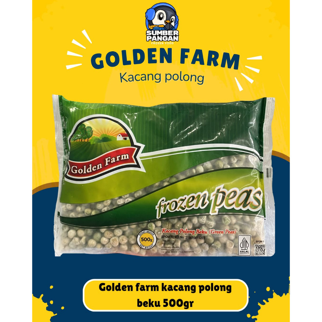 

Goldenfarm kacang polong 500gr