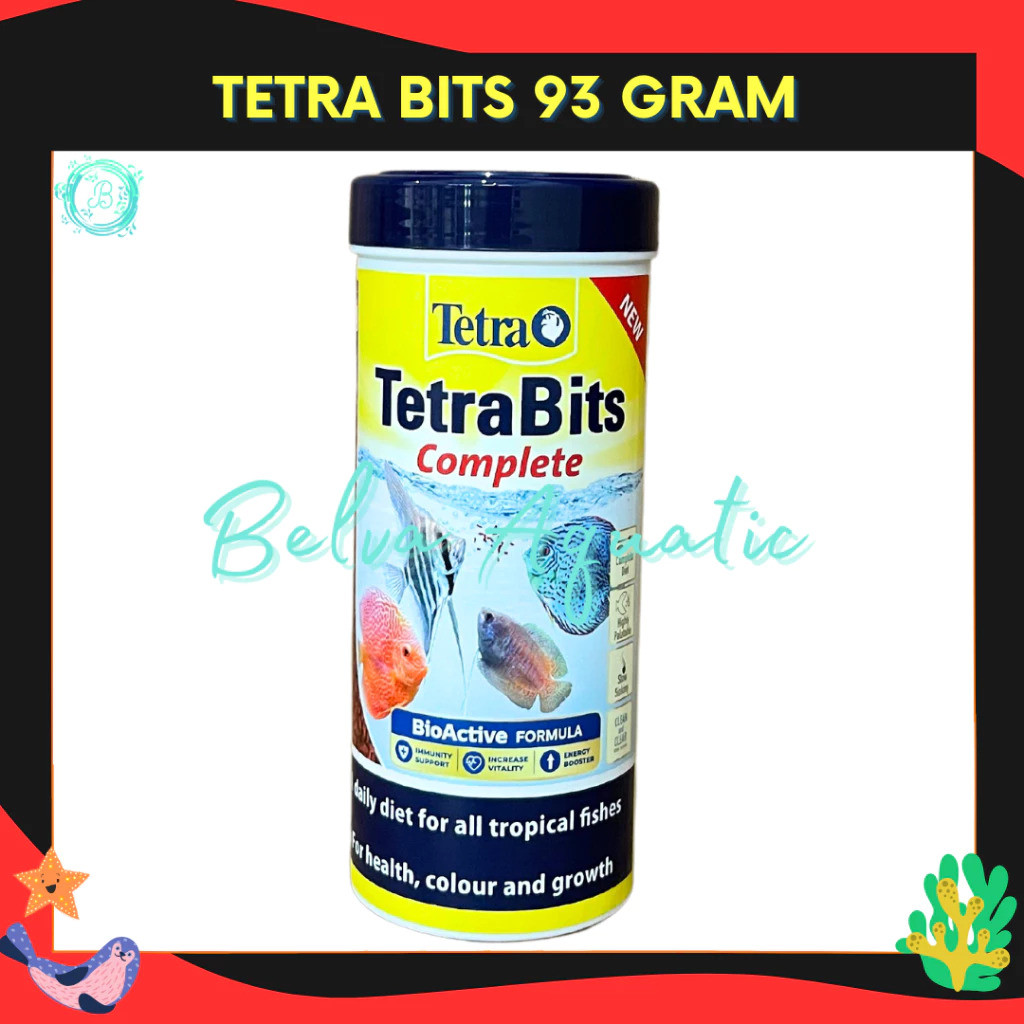 Tetra Bits 20% Pakan Ikan Discus