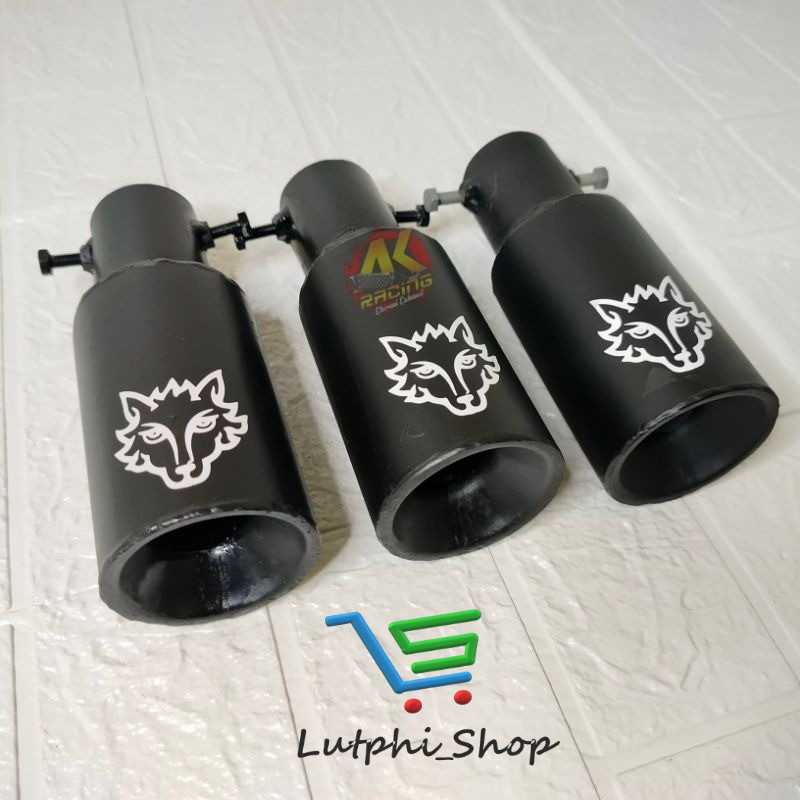 Knalpot Mobil Srigala Type Baut Mobil Bensin Solar L300 Truk Non Turbo Grand max Suzuki Cerry 1.5 AP