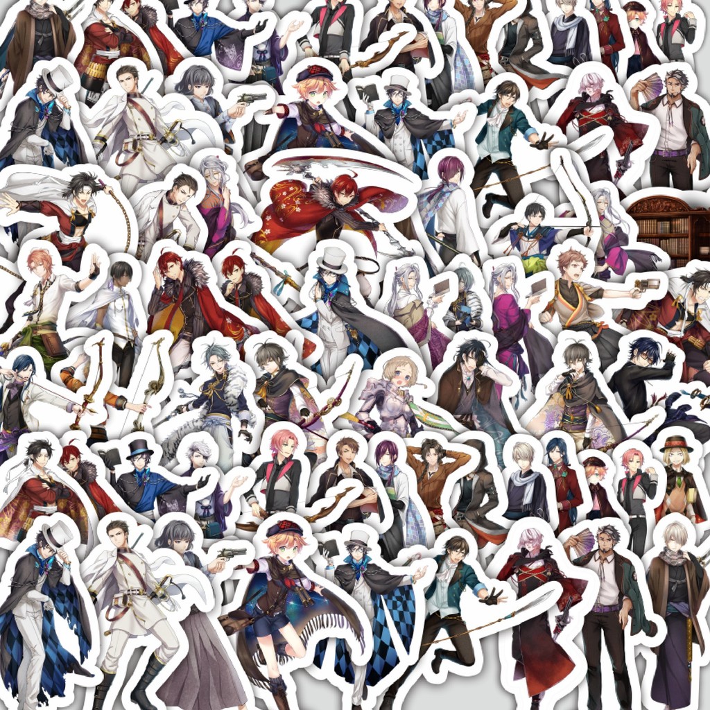 

Stiker Cutting Pack Stiker Game Series Bungo To Alchemist Character Mix 1 Isi 100Pcs Series Aesthetic Lucu Keren Untuk Koper Bahan Vynil