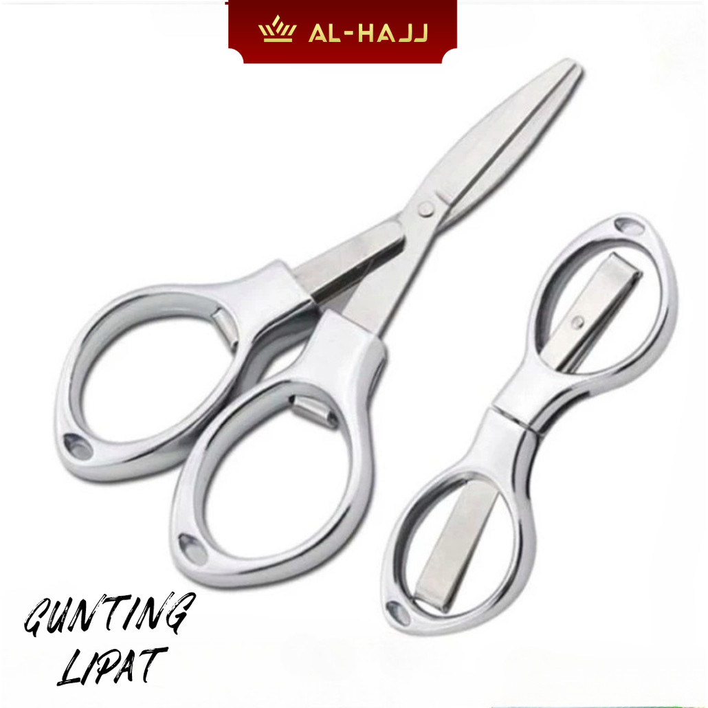 

AL HAJJ Gunting Lipat stainless bentuk Kacamata