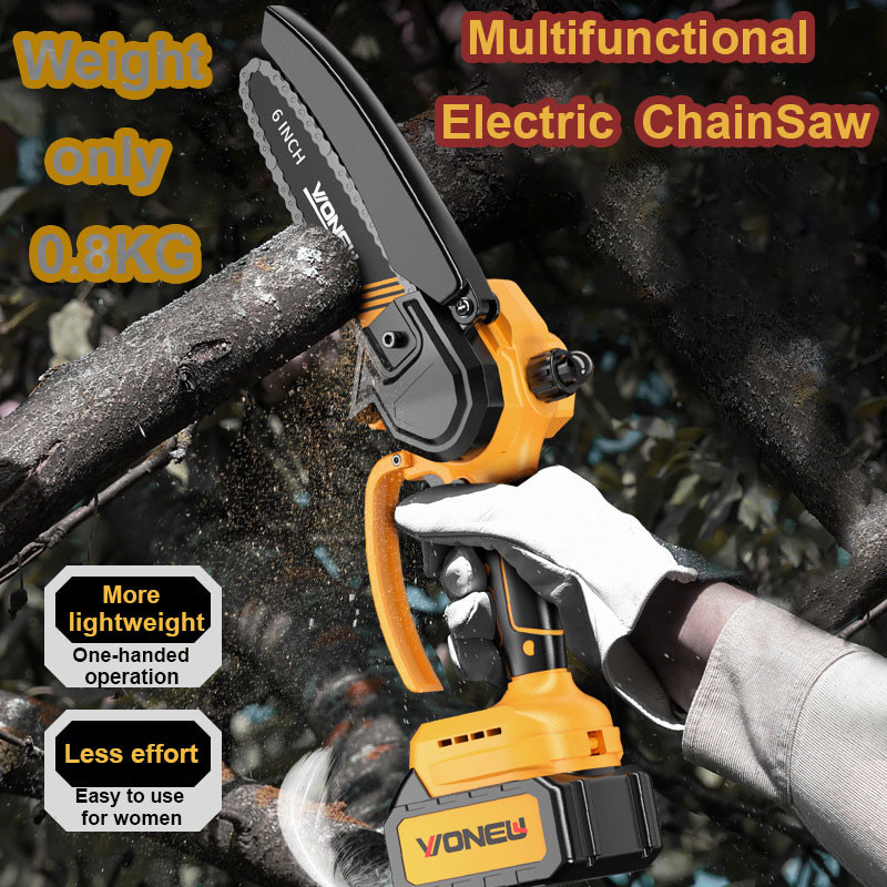 Mini Chainsaw for Makita 18v (No Battery) Woodworking with Small Handheld Electric 6-inch Logging Sa