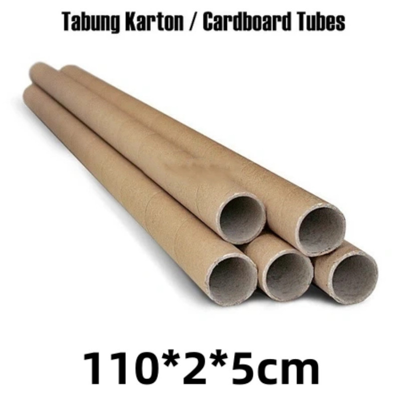 

Tabung Karton Kardus / Roll Kain / Paper Tube / Tabung Packing 110cm