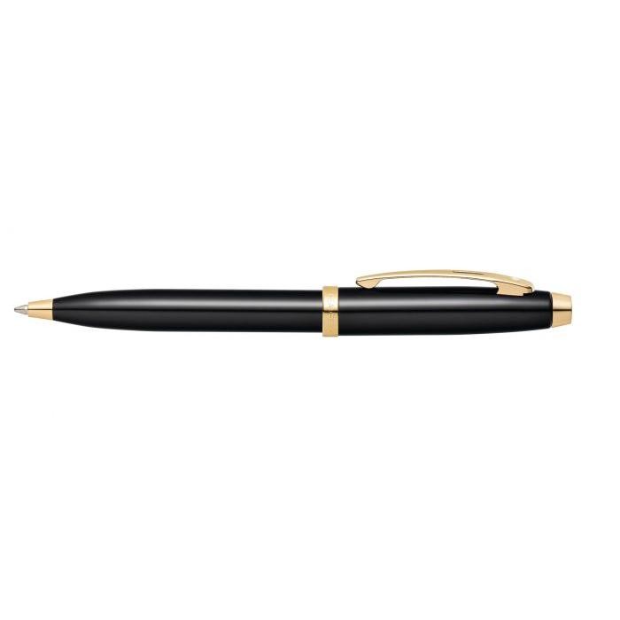 

Sheaffer 100 Glossy Black with Gold-Tone Ballpoint Pen