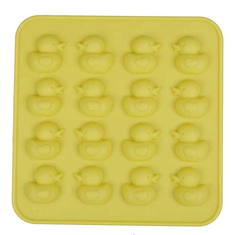 

Cute Duck Silicone Mold DIY Chocolate Ice Biscuit Candy Moulds Kitchen tools