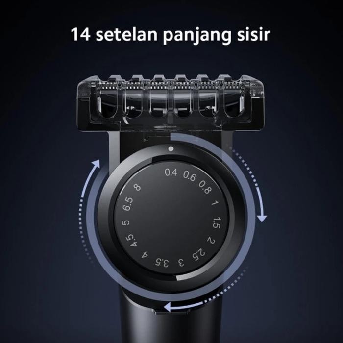 

Xiaomi UniBlade Trimmer Pisau Tiga Arah IPX7 Tahan Air