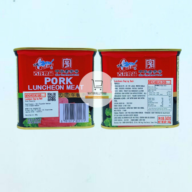 

Gulong Pork Luncheon Meat / Maling Premium Kotak Merah 340 gram