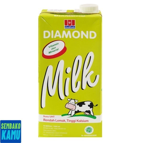 

Diamond Milk Uht Low Fat 1 Liter - Susu