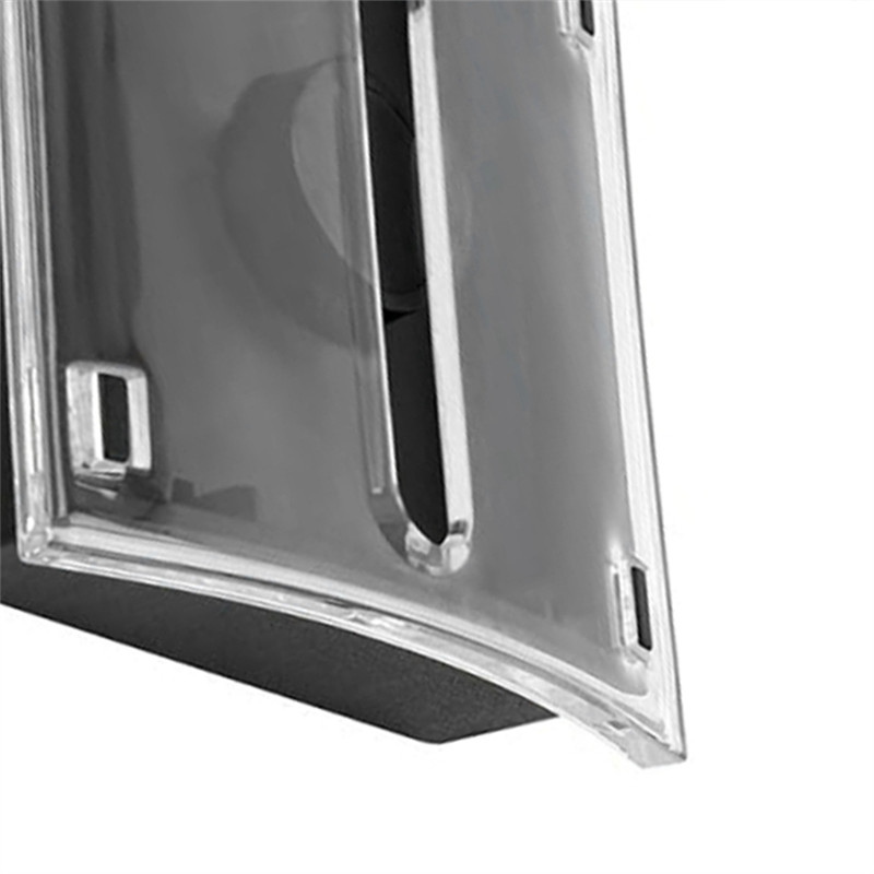 

A25P -Up Notes Dispenser Black Base Clear Top Sticky Notes Holder For 3X3 Inch Sticky Notes School Office Home Accessories