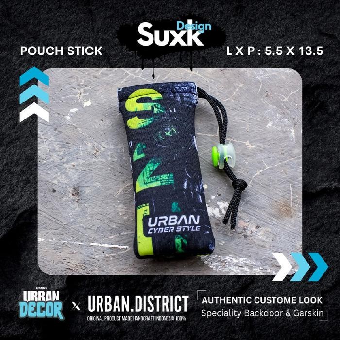

Suxk Pouch Kain / Kantong Kain / Dompet Kain Size Stick (Stick P0DS Stick Memanjang) - 1. By Urbanite store