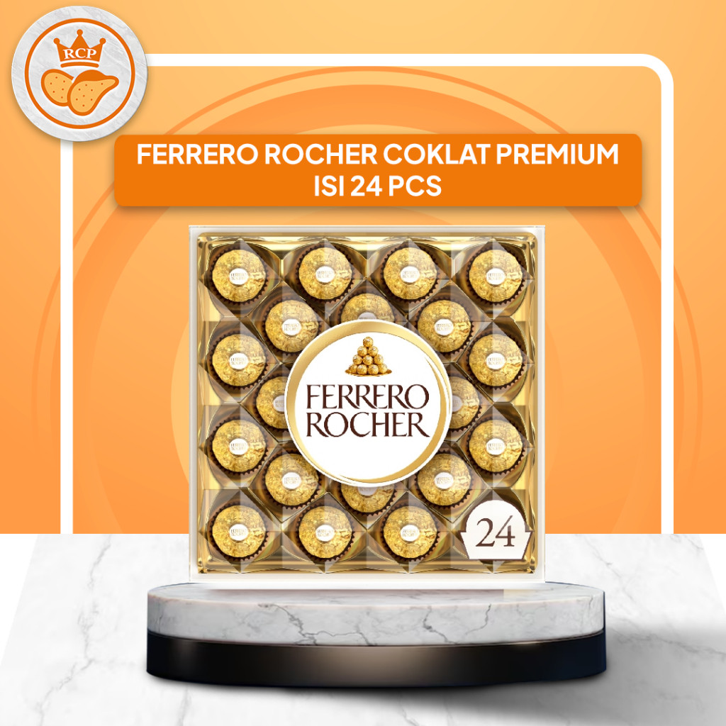 

[FERRERO ROCHER] COKLAT PREMIUM ISI 24 PCS EXP 12/2025