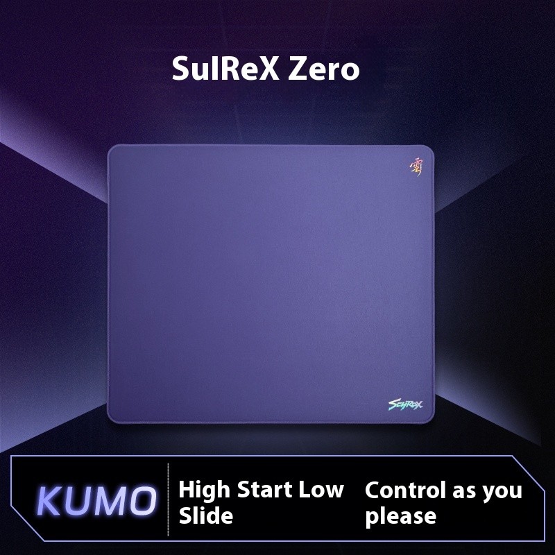 New Scyrox Cloud KUMO Soft Slim Control Gaming Mouse Pad Anti-slip Sink Edging Short TTK Valorant CS