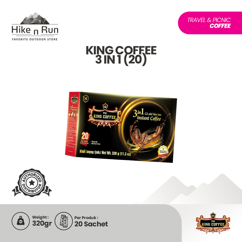 

KOPI INSTAN IMPORT VIETNAM TRUNG NGUYEN KING COFFEE - 3 IN 1
