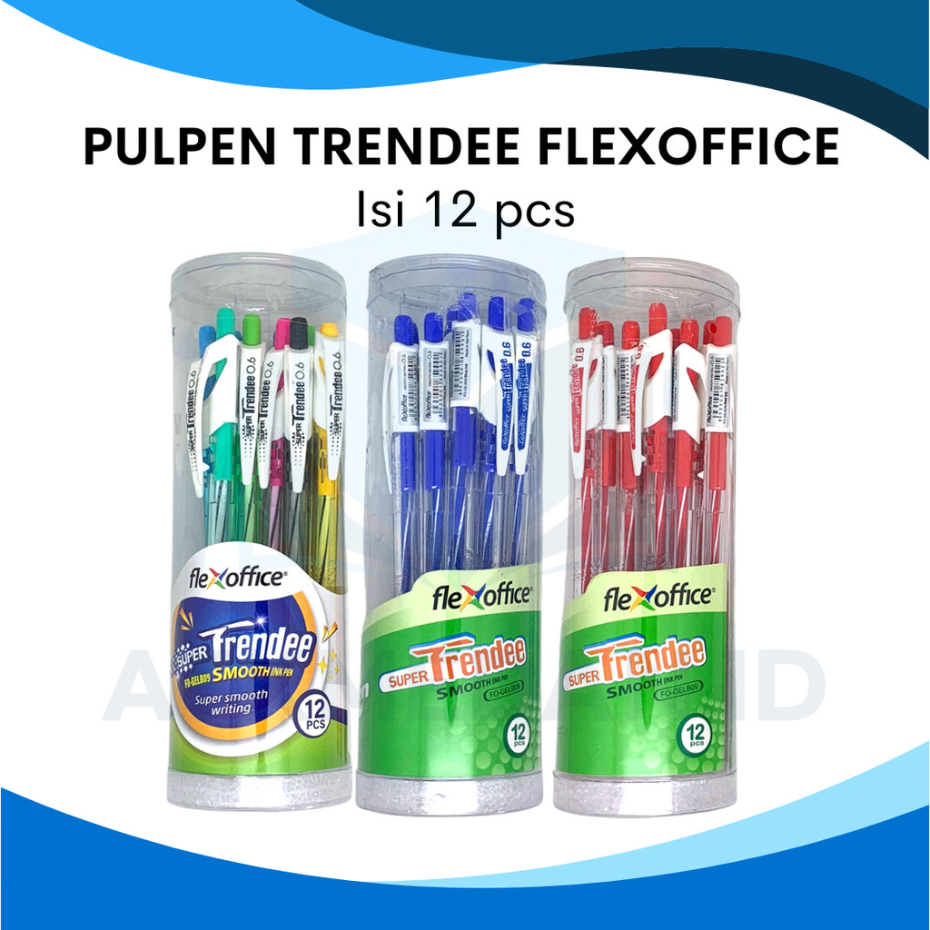 

PULPEN TRENDEE CETEK TABUNG ISI 12 PCS