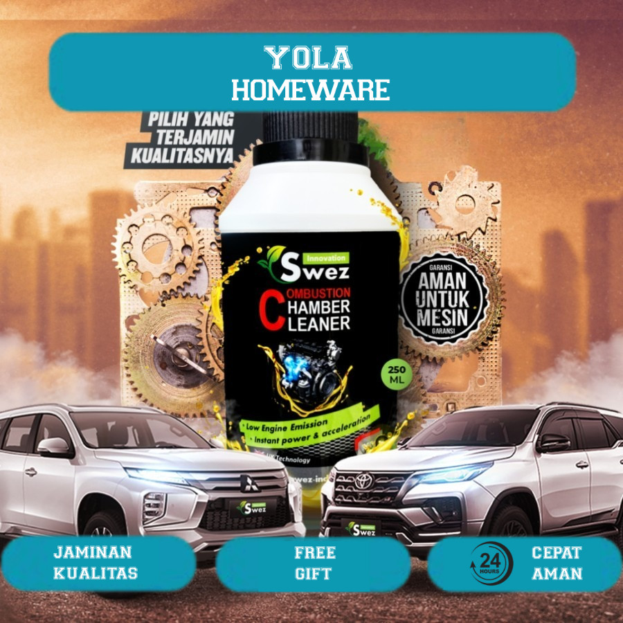 Carbon Cleaner Mobil Bensin 100% Ampuh - Swez Combustion Chamber Cleaner 250 ML