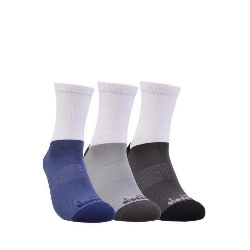 Diadora Men's Running Socks Quarter - Multicolor