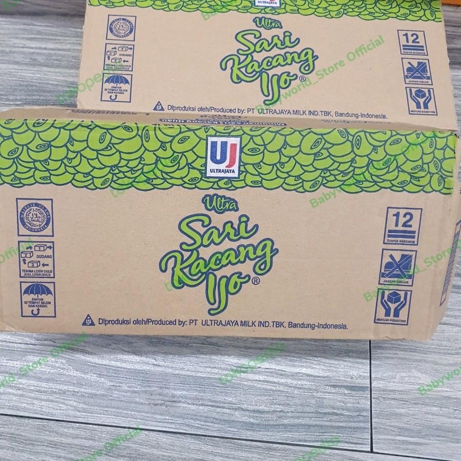 

Ultra Jaya Sari Kacang Ijo Dus 250ml / 150ml ( isi 24 )
