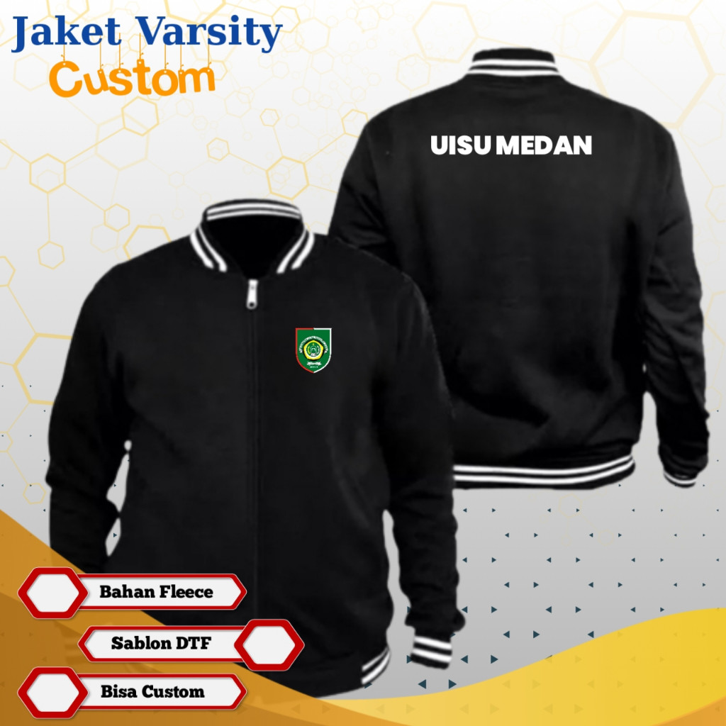 Jaket UISU Medan Jaket Varsity Custom UI