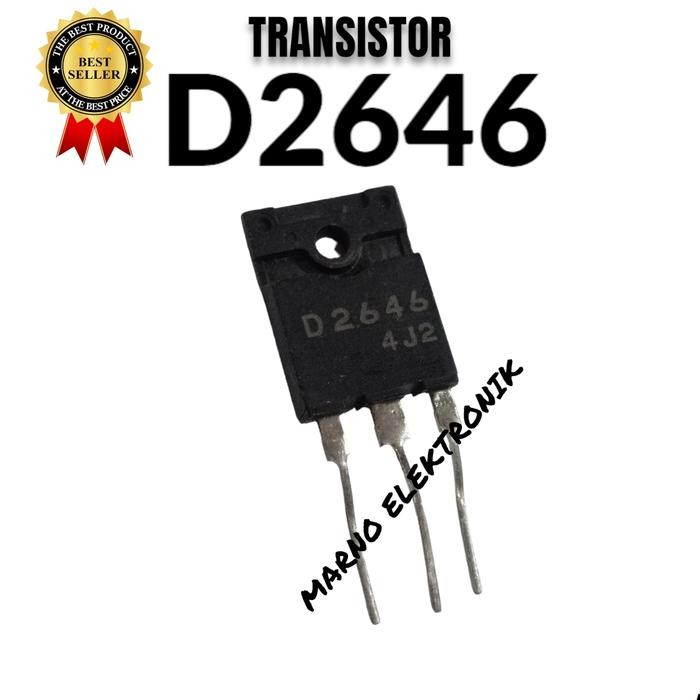 MR ELECTRO TRANSISTOR TR D2646 D 2646 D-2646 ASLI ORI PART