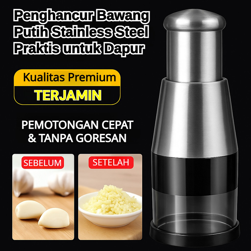 ❤️COD+Free Shipping❤️Peralatan Dapur Pemotong Cepat 3 Detik/ Pisau Elektroplating/ Pisau Pengiris Ba