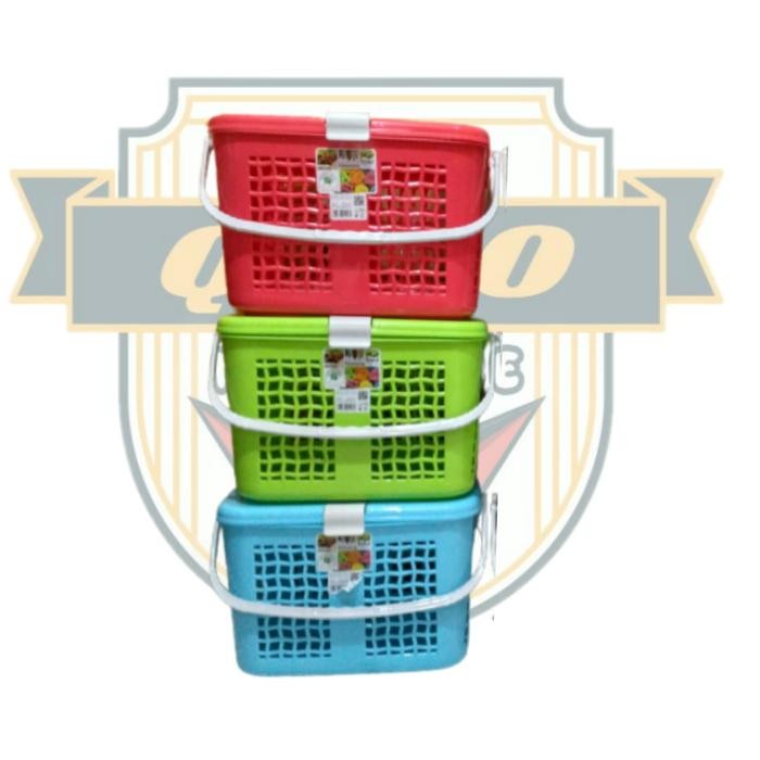 

Keranjang Green leaf, pet cargo, mirip keranjang rio - Biru