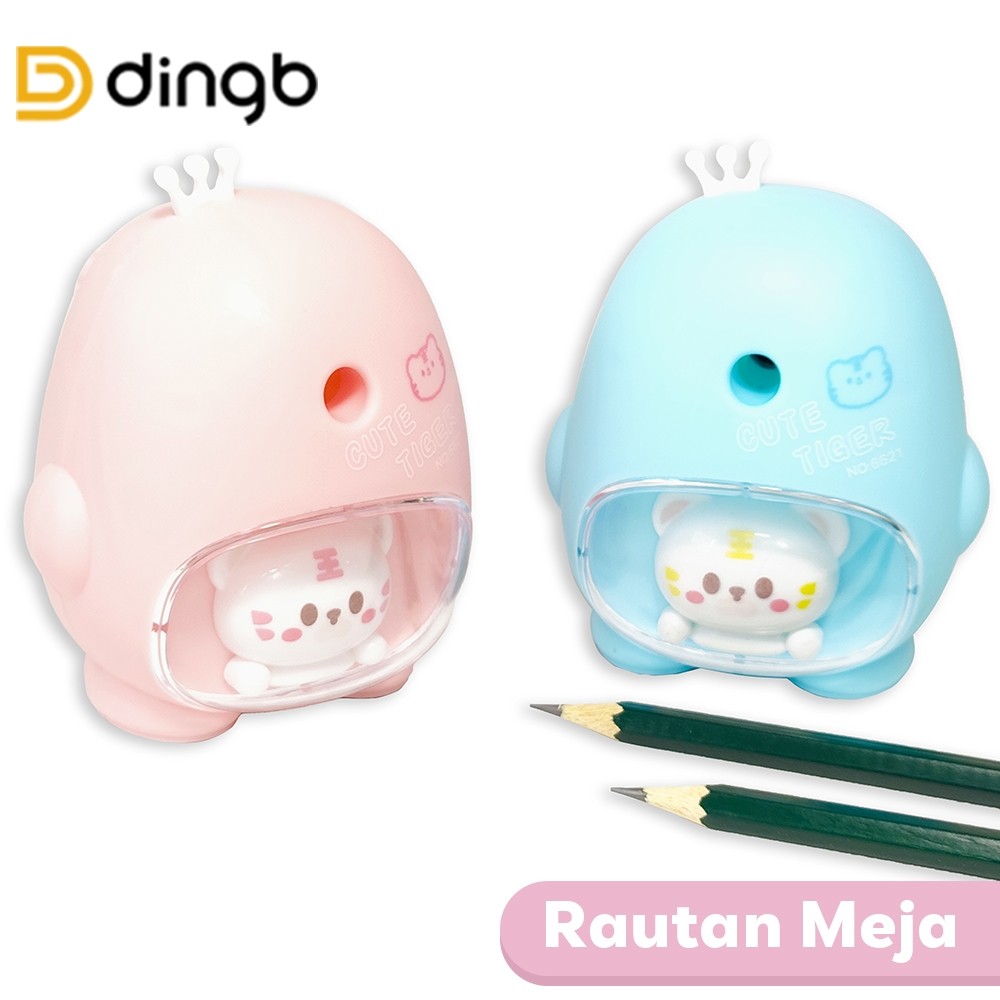 

DINGB Sharpener Rautan Serutan Putar Dingb Kucing DB-6621 DINGB