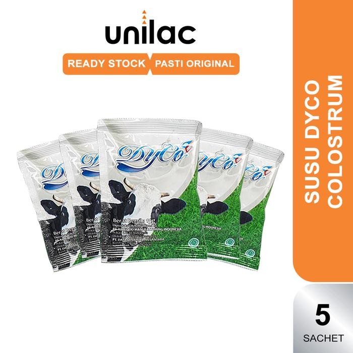 

Promo[Best Seller] Susu Dyco Dynamic Colostrum 1 Box Isi 30 Sachet Susu Sapi Bubuk Kolostrum - 5 Pcs