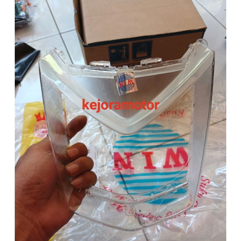 mika lampu beat fi 2012 2013 2014 2015/kaca reflektor beat fi/win