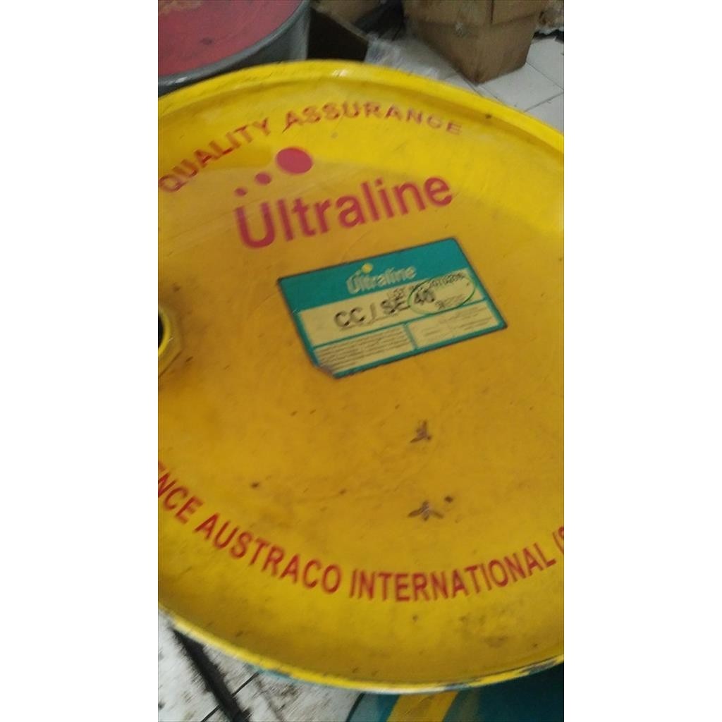 Oli Mesin Diesel Truk Drum  1 Liter Eceran Ultraline Mobil SAE 40