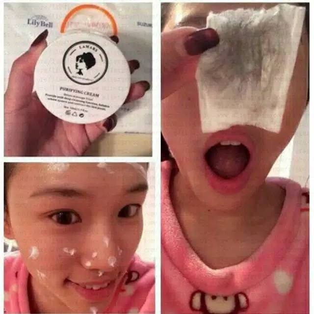 original krim detoks 70gr Krim detox bersihkan wajah krim pemutih wajah acne mark removal ampuh hila
