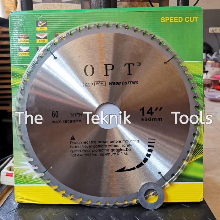 Mata Circular Saw Blade 14 Inch TCT OPT Mata Gergaji Kayu