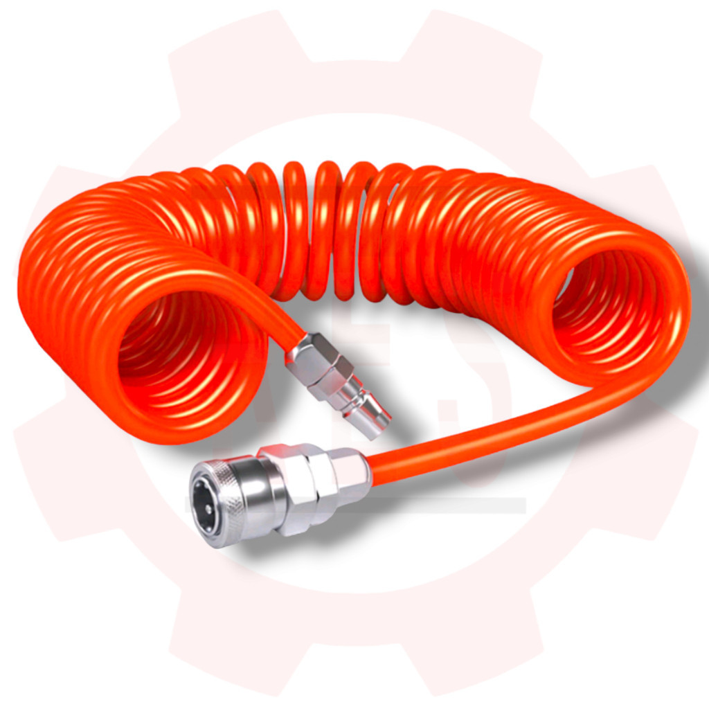 [RES] Selang Kompresor Sepiral Selang Recoil Hose 5 x 8mm