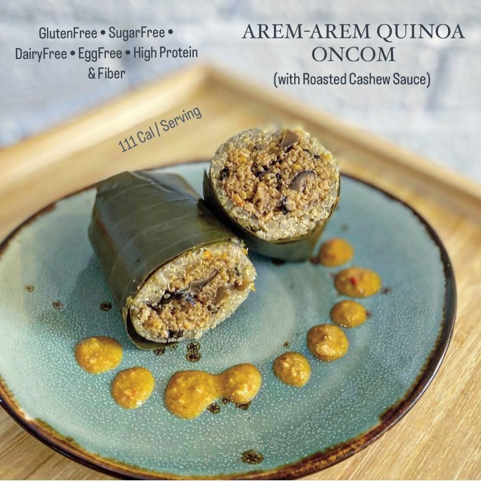 

[[ K23 - BEST SELLER ]] Vegan Arem-Arem Quinoa Oncom