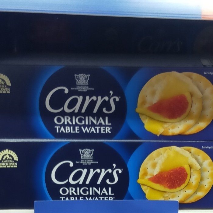 

carr's original table water cracker 125gr biscuit biskuit