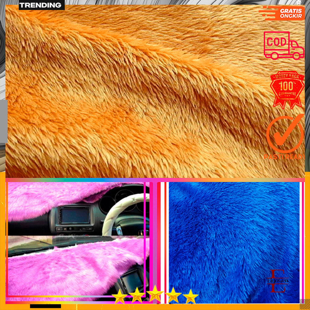 kain Bulu Rasfur 100x150cm / kain Bulu  /kain bulu tebal / alas foto / dashboard mobil