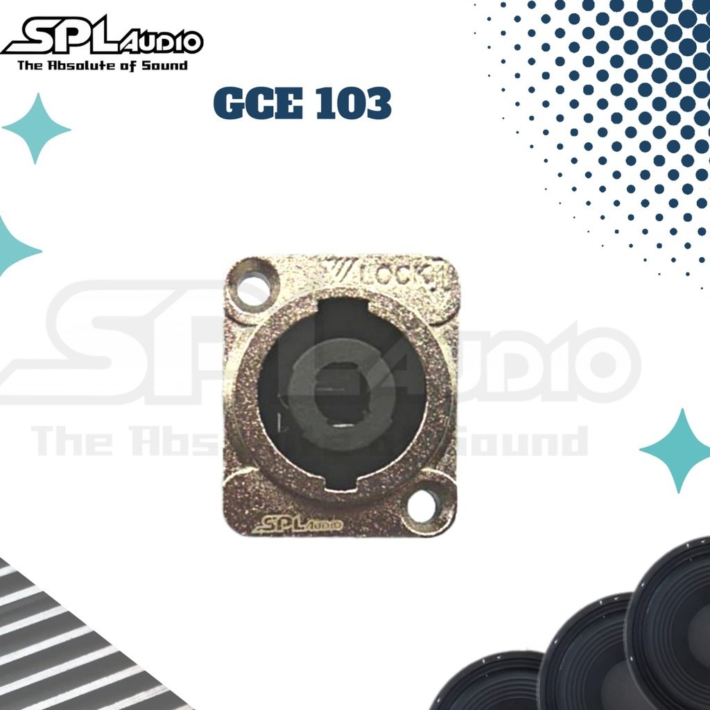 SOKET SPEAKON SPL AUDIO GCE 103