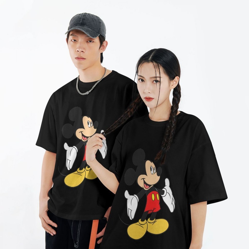 Mickey Baju Kaos Keren Cowok Distro Terbaru 2024 Kaos Oversize Lengan Pendek Baju Distro Cowok Kaos 