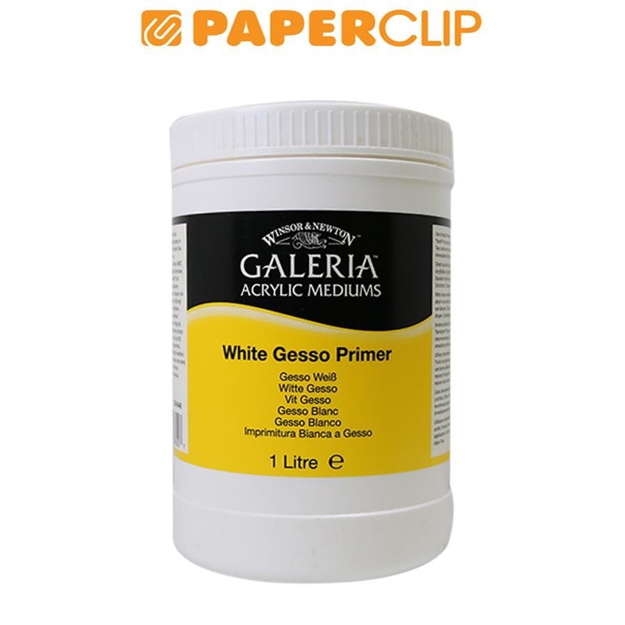

MEDIUM ACRYLIC WINSOR & NEWTON GALERIA 3054948SMV WHITE GESSO PRIMER 1L