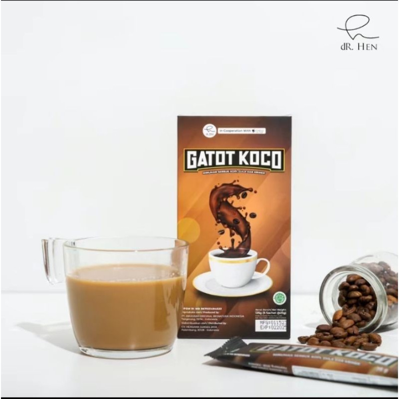 

KOPI 2 sachet GatotKaca Dr Richard Lee 100% Asli