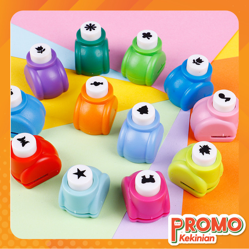 

Promo Kekinian - 6284 Paper Cutting Puncher DIY / Mini Paper Puncher Berbagai Bentuk