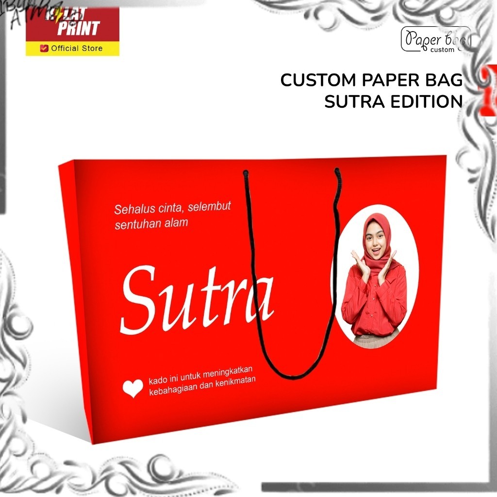 

Paper Bag Kado Custom Ala Kantong Sutra Edition