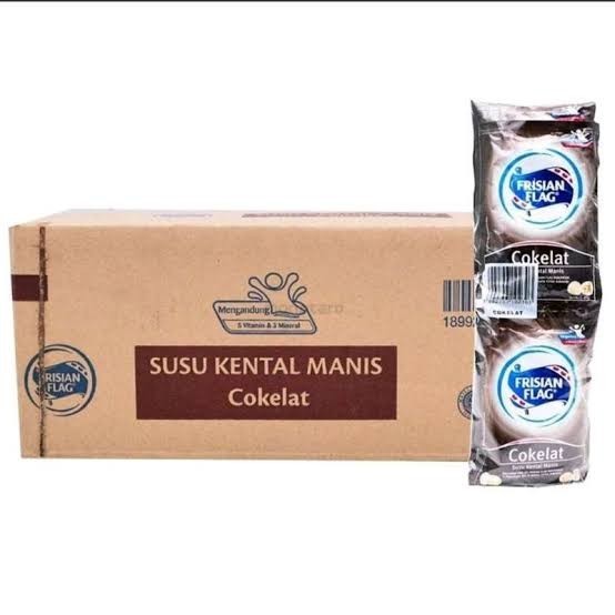 

Frisian flag putih dan cokelat per dus