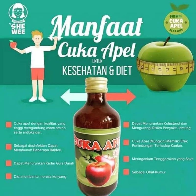 

Cuka Apel Batu Batu Malang Organic 300ml